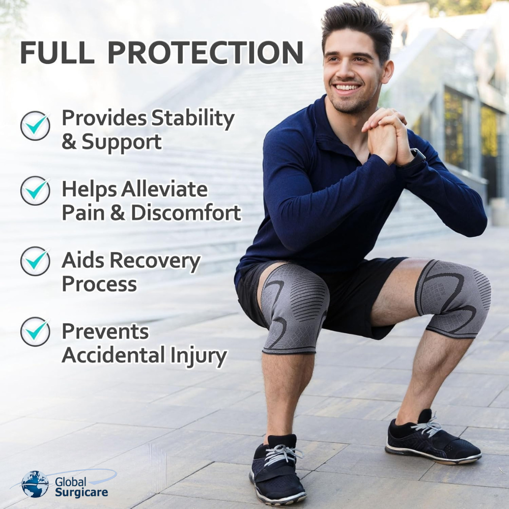 Advanced Knee Support Compression Sleeve for Active & Sports