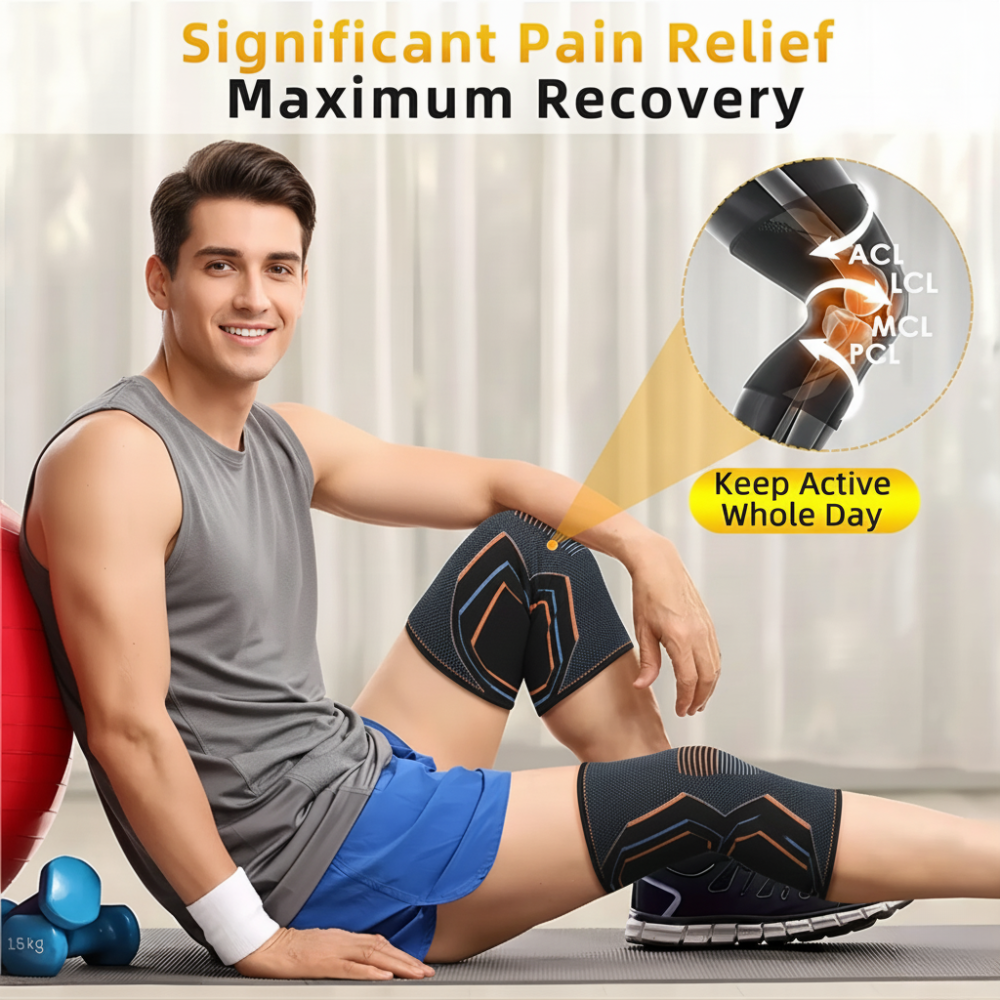 Lightweight Compression Knee Sleeve for Everyday Performance