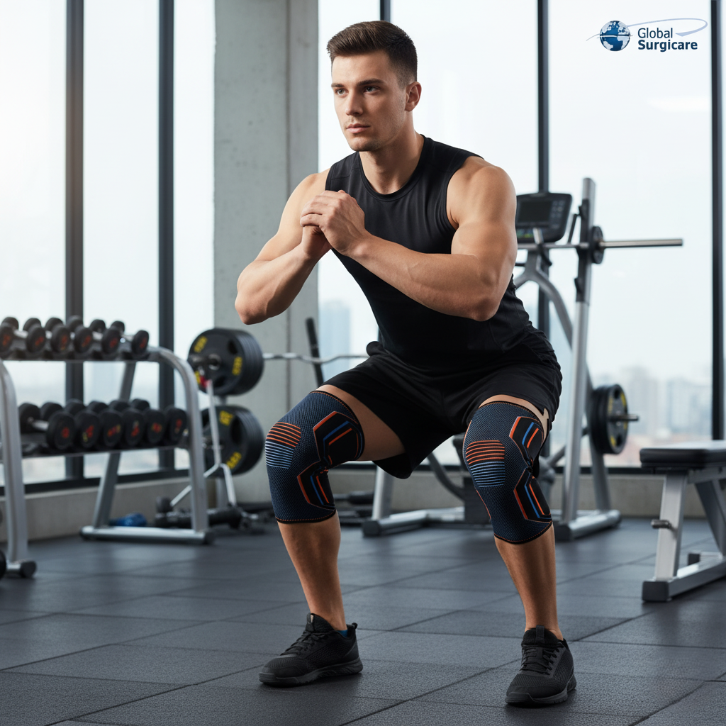 Lightweight Compression Knee Sleeve for Everyday Performance